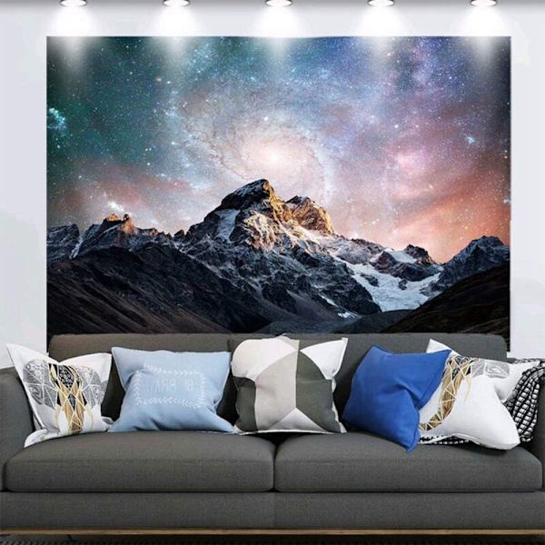 Stjärnhimmel Väggbonad, Väggbonader, för Sovrumsinredning, 130X150Cm