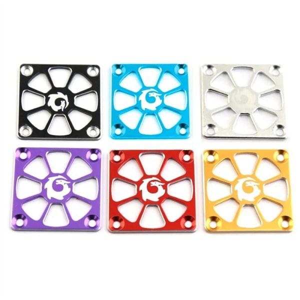 30X30mm alumiiniseos jäähdytystuulettimen kansi RC-moottorin ESC-sähkönsäätimelle, punainen