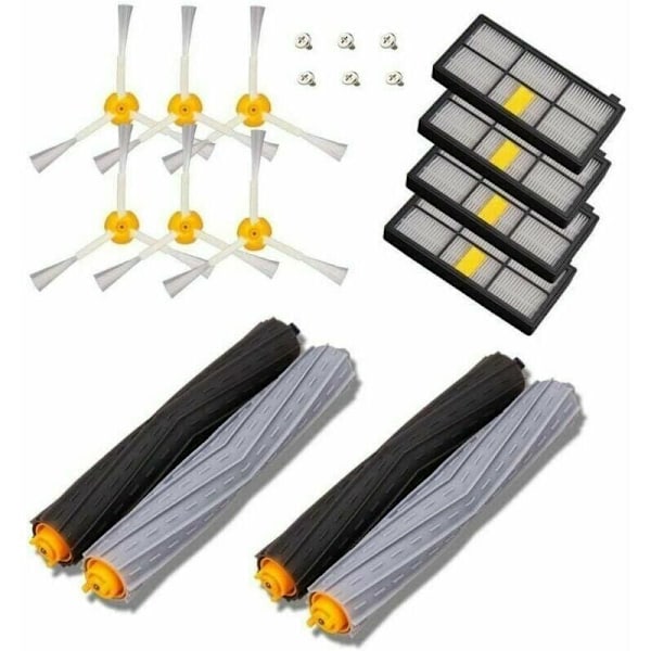 Reservedeler for iRobot Roomba Serie 800 860 870 880 890 og 900 960 980 - Pakke med 14 deler