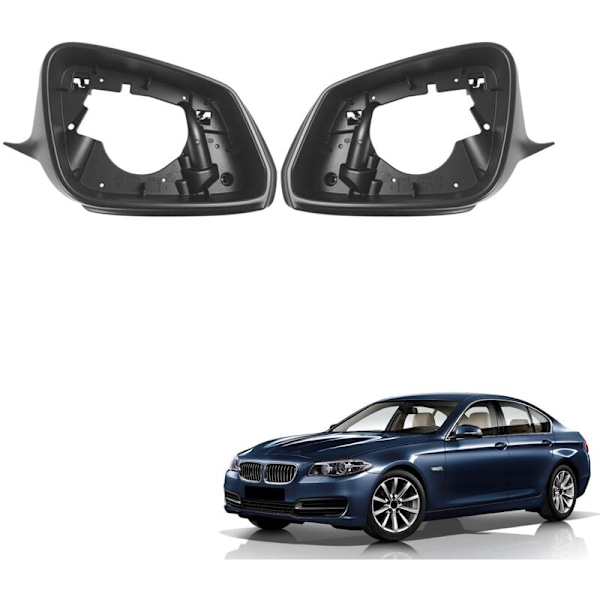 Til 5-serie F10 F18 14-17 Bil Bakspejl Glasramme Dæksel Side Base Bracket Trim Shell Højre