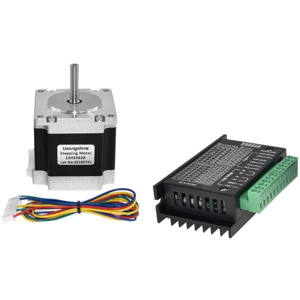 Nema 23 23HS5628 Stepper Motor til 57 2.8A med TB6600 NEMA17 Driver til CNC og 3D Printer Kontrol Dele - 8.0MM