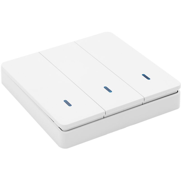 433MHz RF Smart Lyskontakt Lysstyring Smart Kontakt AC 90-250V 10A Modul (1W & 3C & 1 Fjernbetjening)
