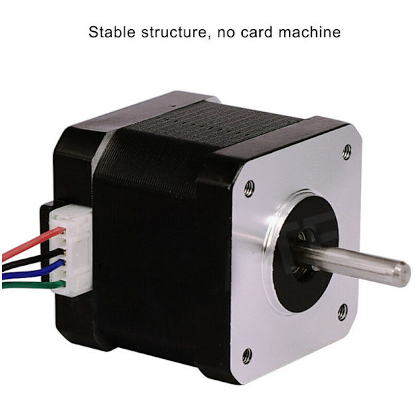 2 stk. 12V 42mm Trindemotor til 3D-printer Robot CNC 1,8 grader NEMA17 2-faset