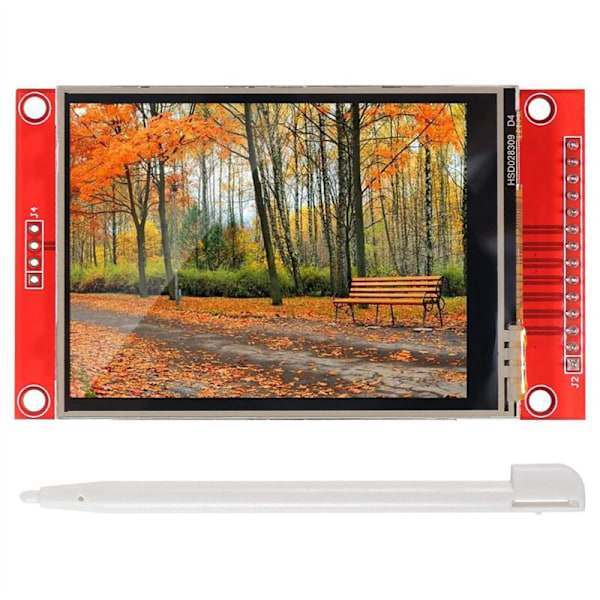 2,8 tommer ILI9341 SPI TFT LCD Touch Screen 320X240 5V/3.3V STM32 Displaymodul med Stylus