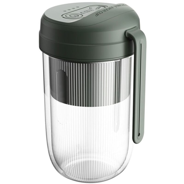 Bærbar elektrisk blender USB juicer kop USB elektrisk blender husholdnings juicer mini blender køkkenapparater grøn