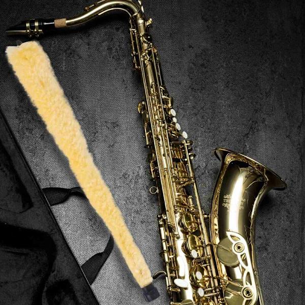Rengöringsborste Padskydd för Altsaxofon Saxofon Mjuk Hållbar