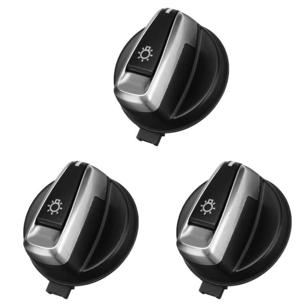 3X for 3 Series E90 E91 X1 E84 E88 E82 Lyktestrømbryter Rotasjonsknapp 9169405 61319169405