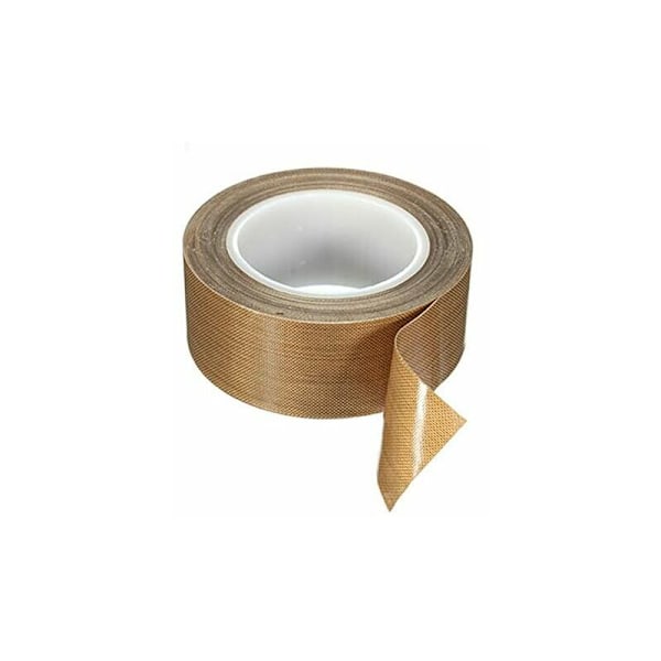 Høytemperatur Limtape, 40mm x 10m, Varmebestandig Teflon Tape -70℃-260℃ for Hånd Impuls Vakuumforsegling (Pakke med 1)