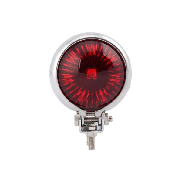 Motorcykel LED Baglygte til Chopper Cafe Chrome