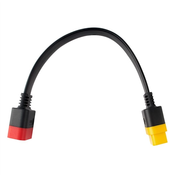 5X Ny Obd Obd2 Förlängningskabelkontakt För Launch X431 V / Easydiag 3.0 Mdiag Golo Main 16Pin Hane Till 36cm