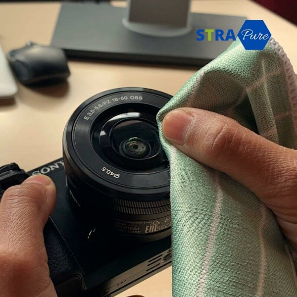 5 stk Bambus Brilleglas Tørreklud, Bambus Mikrofiber til Briller, Skærm, Visir, Smykker, Ur - Effektiv Rengøring af Briller - Mikrofiber Skærmklud