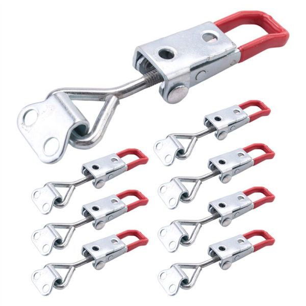 8 stycken 4001 Spännspak Heavy Duty Klämma Handverktyg, Lastkapacitet 100 kg 220 lb (Stil 4001.)