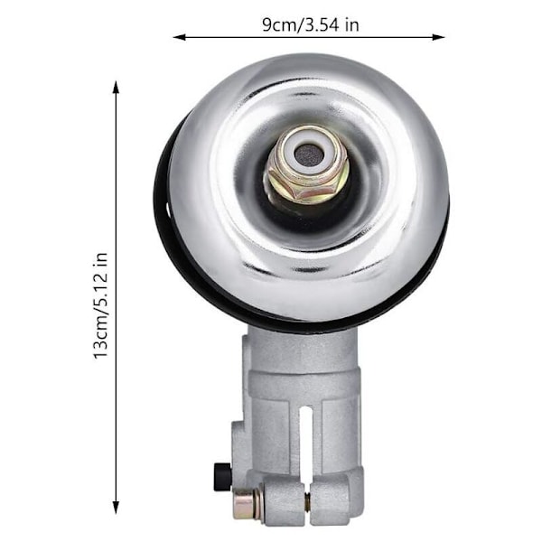 26mm Rund Stang Klipper Gear Hoved Udskiftning Plæneklipper Gearkasse til Hjem Havearbejde Have Værktøjer Plæneklipper Tilbehør--