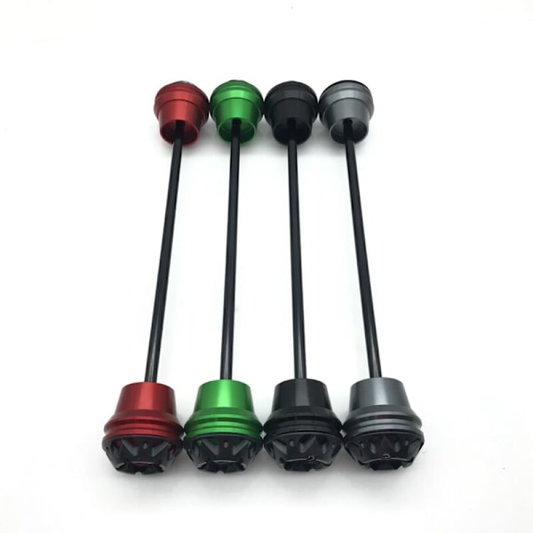 Motorcykel Aksel Slider Gaffel Hjul Beskytter Kit til VN650 S 650 EN650 2015-2021 Rød