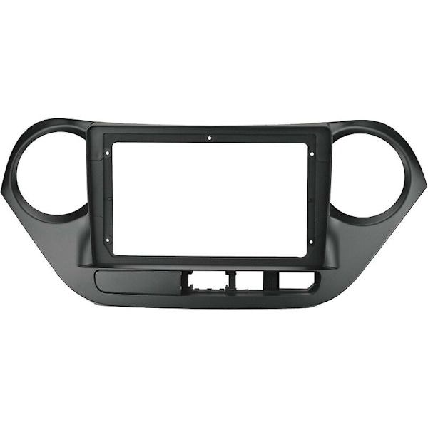9 Tommer 2 Din Bil Dashbord Ramme Radio Fascia Dash Mp5 Spiller Dvd Adapter Ramme Panel For I10 2014-