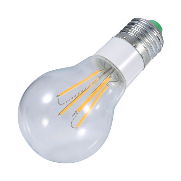 12V E27 COB LED Filament Pære, 360 Graders Dæmpbar Lys, Ny (4W Varmt Hvid)