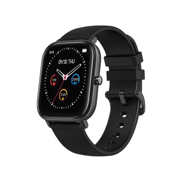 Fitness tracker , fitness med pulsmätare smart watch black