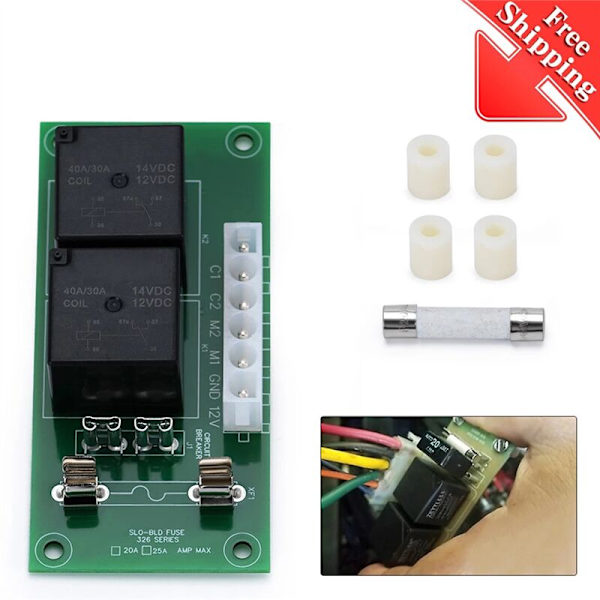 2 set 14-1130/140-1130 RV Power Gear skjutbart relä kontrollkort 246063