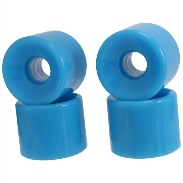 4 stk./sæt 60x51mm Cruiser Skateboardhjul PU Hjul Longboard Cruiser Hjul, Blå