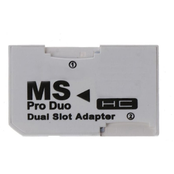 Kortläsare SD TF-kort Adapter till Pro Single Dual Slots för PSP-kontroller för PSP-kort