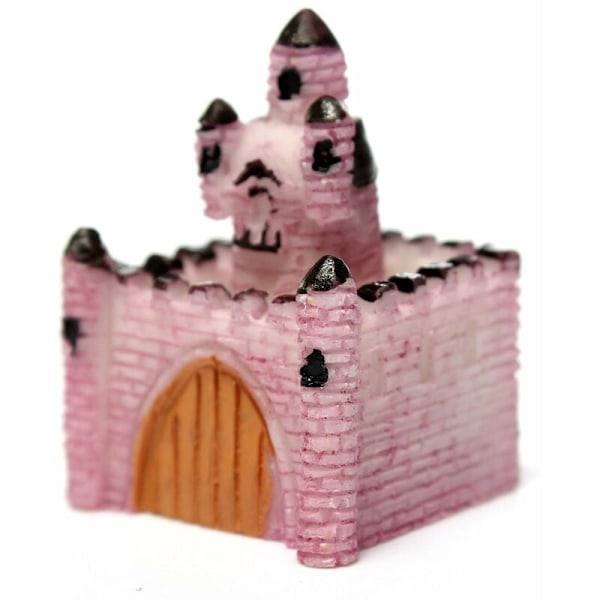 Miniature Resin Villa Dukkehus Have Fe Ornament Potteplante Håndværk Hjem Indretning