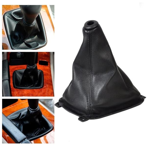 Bil PU Læder Gear Boot Gaiter Cover til 1998 1999 2000 2001 2002 2003 2004 2005 2006