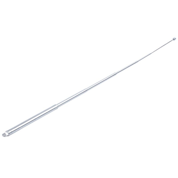 2 stk 7-seksjoners AM-radio, FM, TV-forlengelsesantenne 66 cm lang
