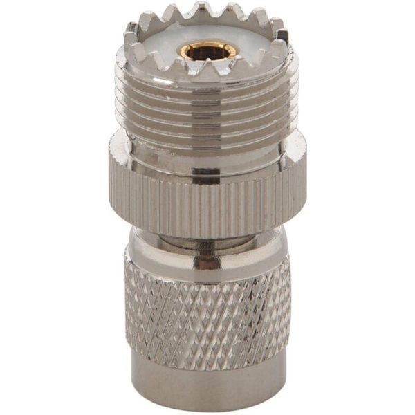Uros PL259 UHF -sovitinliitin, hopea
