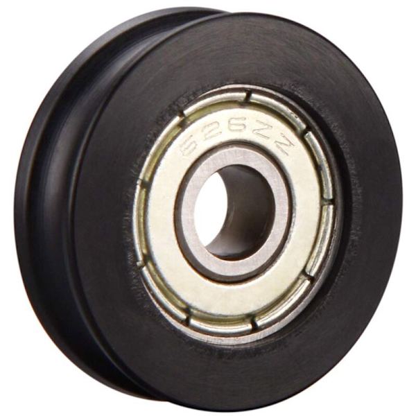 5 stk Plast Innebygde 626ZZ Vindu Dør Hjul U Spor Guide Hjul 6278Mm Kulelager for 3D-Skriver