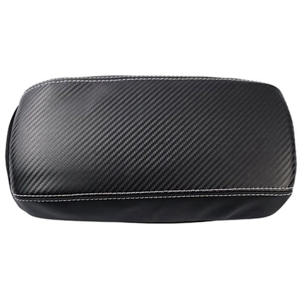Bilfiber Center Console Cover Armrest Box Läderskyddsplatta för 2021 2022 RHD C