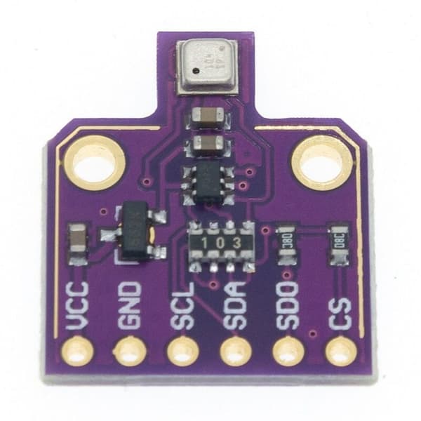 2 stk. BME680 Digital Temperatur Fugtighed Tryksensor CJMCU-680 Høj Altitude Modul Udviklingskort