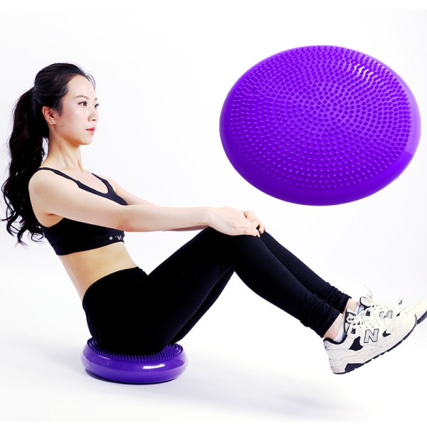Core Balance Disc Trainer, 33 cm diameter, forbedrer kropsholdning, kondition og stabilitet (1 stk)