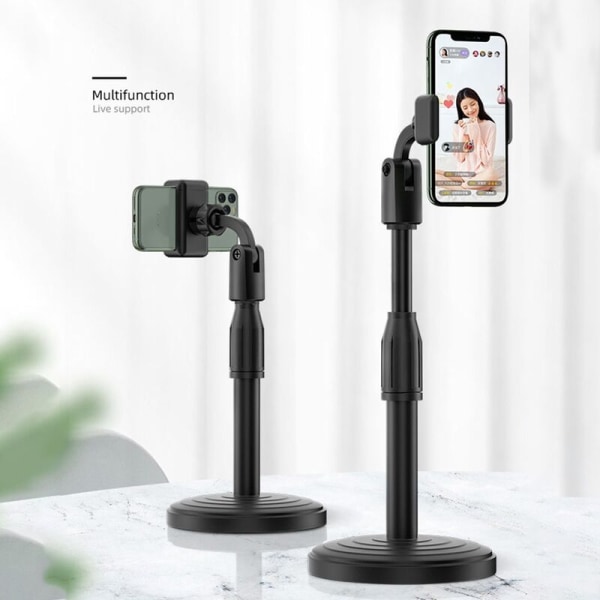 Universal Retractable Live Mobiltelefon Holder Desktop Lazy Live Broadcast Bracket Mobiltelefon Holder