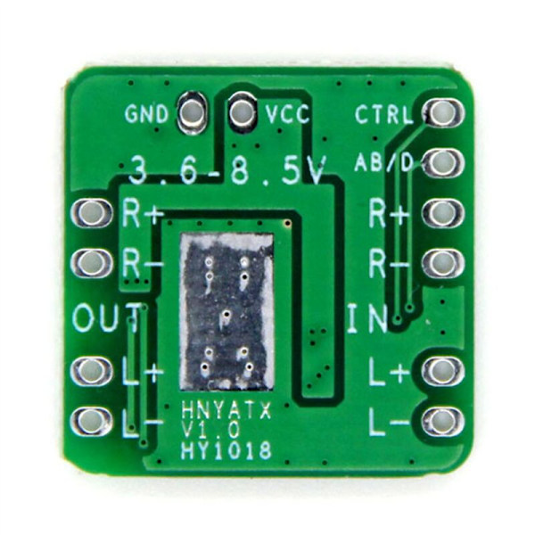 2X10W Differentiell förstärkarkort Klass D Digital ljudförstärkare HT8697 3.6-8.5V Differentiell ingång