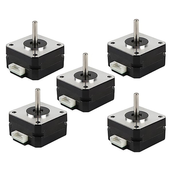 5 Motordelar 17HS4023 med XH2.54 för 3D-skrivare Nema 17 42 Extruder