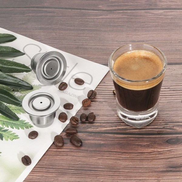 Genanvendelig Kaffe Kapsel Filter i Rustfrit Stål til Mini Citi Genanvendelige Filter