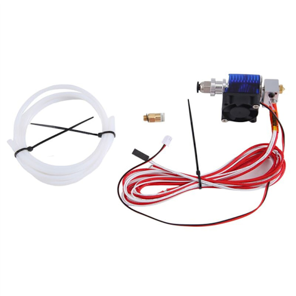V6 Version 3D-skrivar Extruderhuvud Munstycke Kit för 24V 40W Fjärrkontroll 1.75/0.4mm Tillbehör