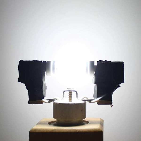 2 LED-lampor R7S 78 mm 5W 15 x 78 mm, Kallt vitt 6000K, 220V