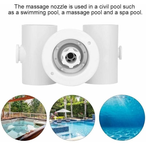 Satsmunstycke för pool, jetmunstycke för spa