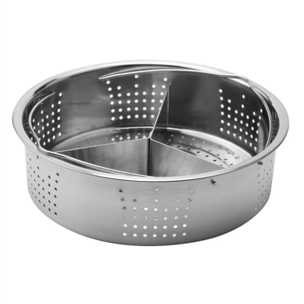 3 st/set tryckkokare tillbehör rostfritt stål ångkokare korg med ägg ångkokare rack, avdelare för kök matlagning