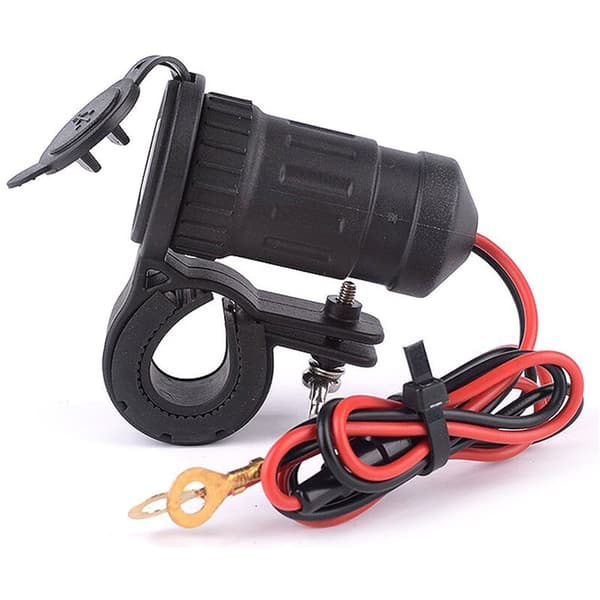 Universal 12V-24V Vanntett Bil Båt Dual USB Strømuttak