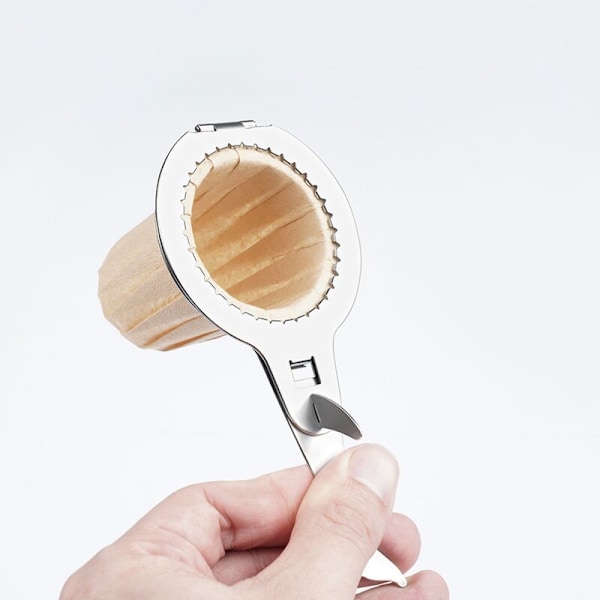 83 st koppar kaffefilterpappershållare handbryggd kaffefilterpappershållare droppkaffemaskin filterklämma