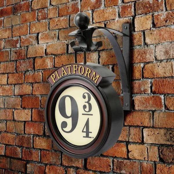 9 3/4 Vegglampe/Nattlys, Harry Potter Tilbehørslampe