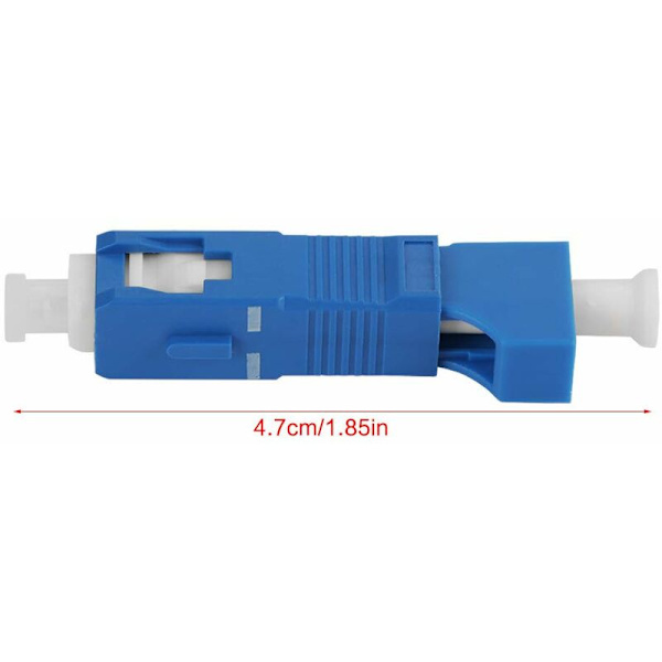 Fiberoptisk adapter, SC hann til LC hunn Single Mode Fiberoptisk hybrid optisk konverter for nettverk og optisk kommunikasjon