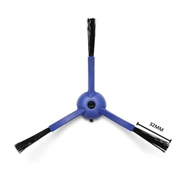 4 filtre + 6 sidebørster + moppeklut reservedeler for RoboVac X8 Hybrid robotstøvsuger