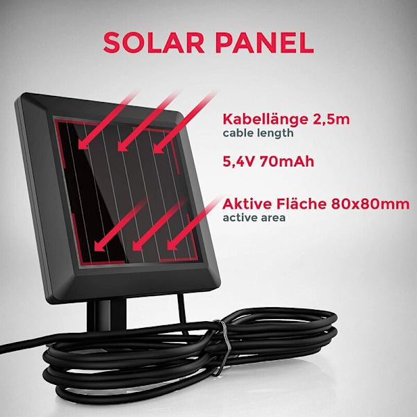 Utomhus LED solcellslampa IP44, PIR rörelsedetektor, väggspotlight hus terrass balkong svart, stänksäker, kallvitt ljus 6500K