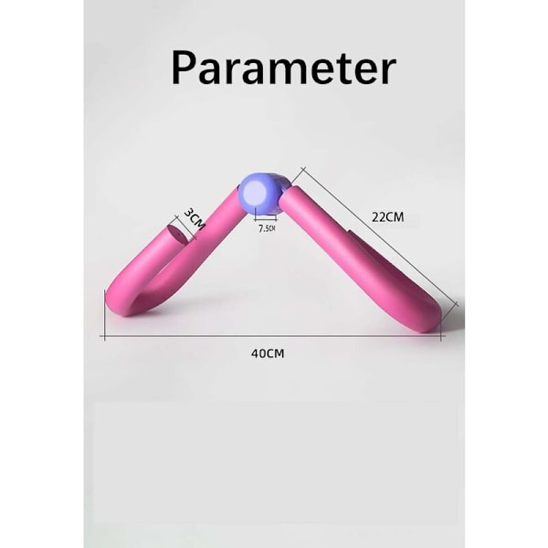Pilates- ja Jooga Reisivahvistin ja Renkaat - 2 kpl, Rinnanhankinta Kehonrakennus Jalat ja Reidet Laitteet, Käsivarren Harjoittelu Jalkaharjoittelija, Parantaa Virtsarakon Hallintaa PVC Harjoittelu