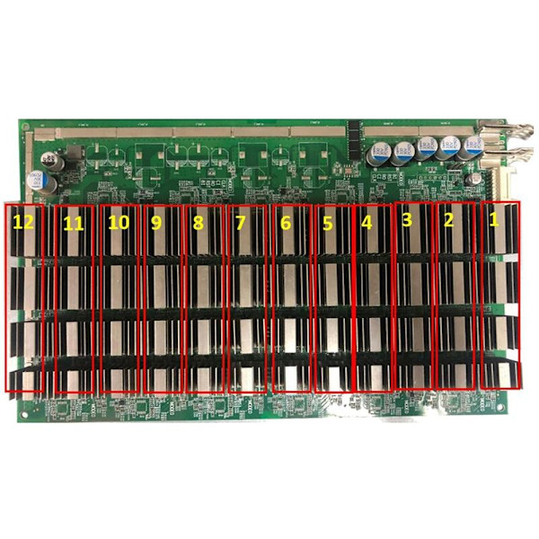 5PCS BM1391AE ASIC BTC BCH Miner S15 T15 Hash