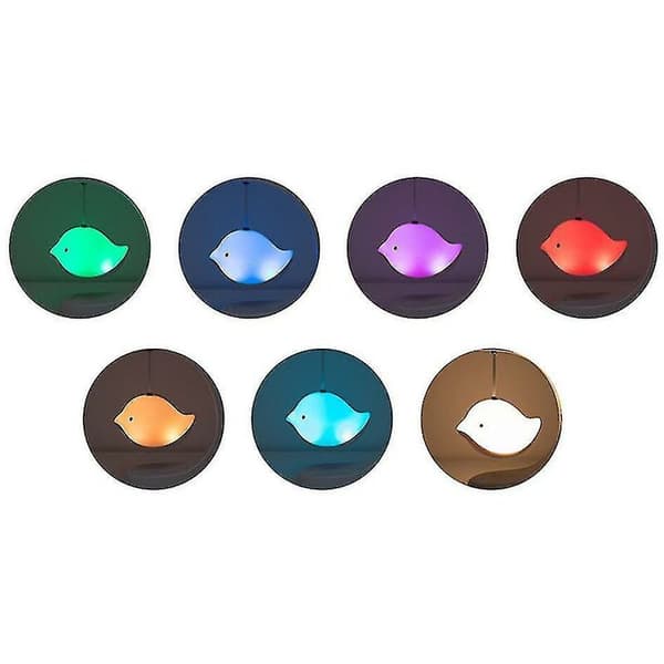 Homemiyn Flyvende Fugl Bluetooth Musik Lys Usb Justerbar Lys Stærk Nattelys (Basic)