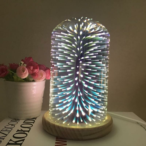 Elektroplettering Nyhet Glasskule Pendellamper Moderne 3D Fargerik Pendellampe Ball Hengende Lys
